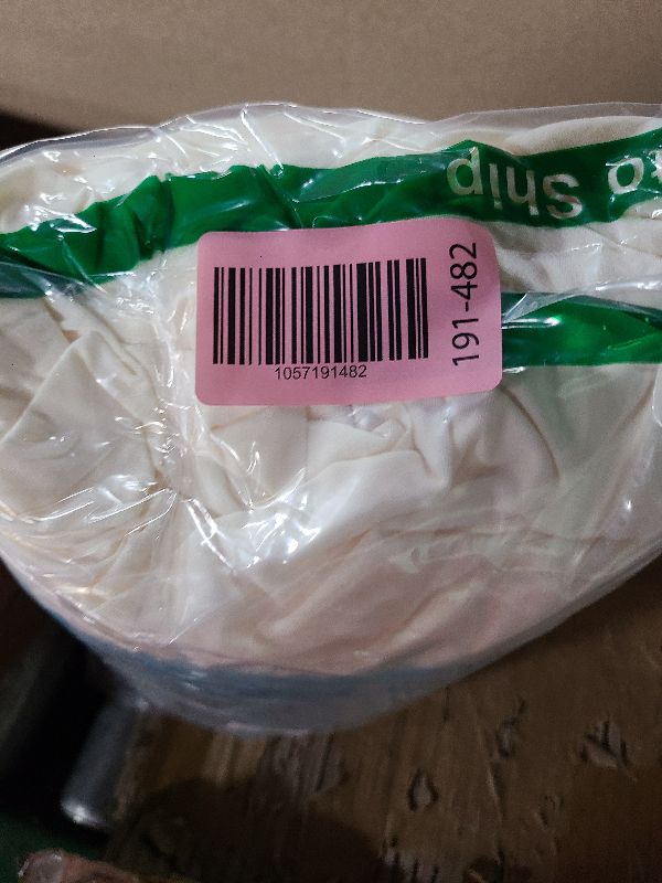 Photo 1 of 1 Pack Ivory Table Clothes for 8 Foot Rectangle Tables, One-Piece Wrinkle Resistant Stretch Spandex Table Covers with Skirt for Event Banquet Wedding Birthday Party