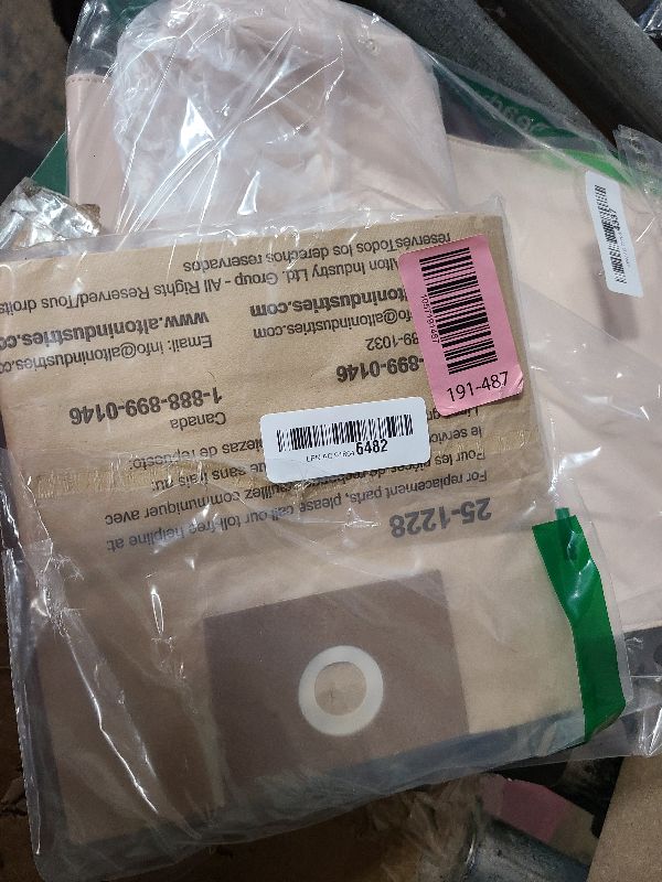 Photo 1 of 3 Pack STANLEY Disposable Filter Bag 25-1228, for 1-3.5 Gallon Wet/Dry Vacuum, Dust Bag Compatible with STANLEY SL18136