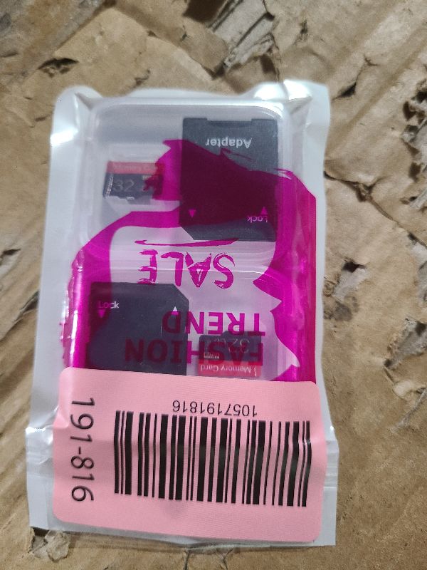 Photo 1 of 2 Pack Micro Memory Card 32 GB with Adapter, C10/U3/UHS-I/A1, TransFlash Card, TF Card for Camera, Smartphone, Tablet, Drone (Red 32GB *2)