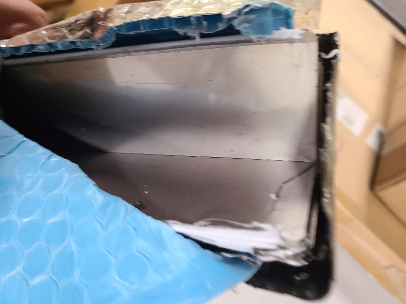 Photo 1 of 2x2x48 Inch 304 Stainless Steel Wall Corner Guards (10-Pack) – Heavy Duty Rounded Corner Protector, Smooth Folded Edge Design for Wall Protection – 90° Angle Metal Edge Guard