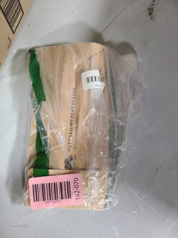 Photo 1 of 12 Pack Tent Stakes, 7075 Ground Metal Camping Aluminum Tent Pegs, Lightweight Tent Stakes Heavy Duty Spikes Camping Accessories, Orange