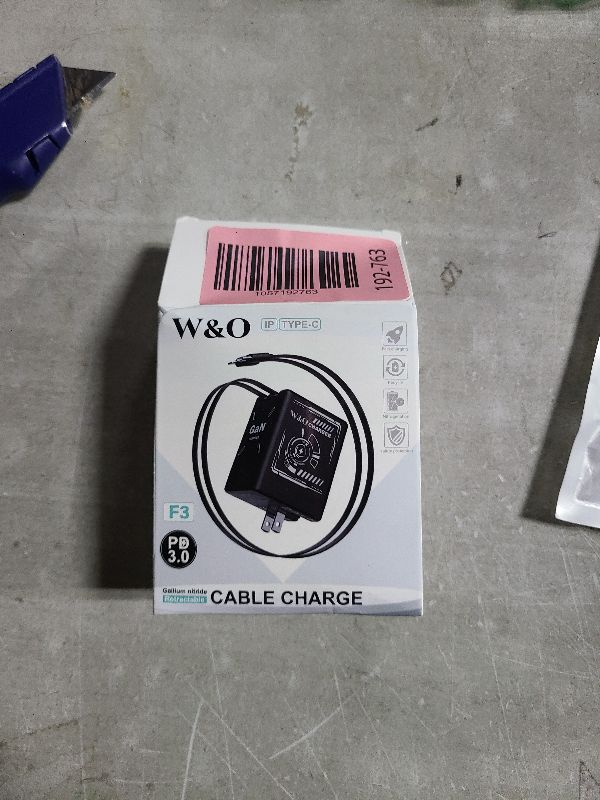 Photo 1 of 2 in 1 Compatible with Fast Charger,45W Retractable Phone Charger Wall Plug with Lightning and Type-C Cables, All in 1 Foldable Plug, Fast Charging Power Adapter for Phone Laptops(Green)