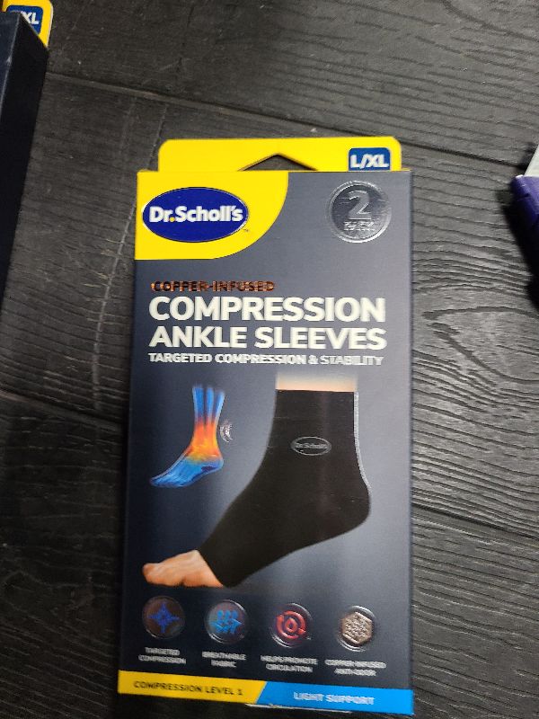 Photo 1 of 2 Pack Ankle Brace Compression Sleeve L /XL
