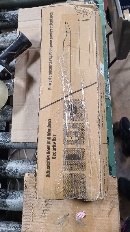 Photo 1 of 2 Pack Rerishom Door Security Bar, Door Stoppers Security bar,Heavy Duty Door Lock Security Door Jammer Door Stopper for Apartment, Hotel Room,Screen Door Hardware, Gate Lock Bar