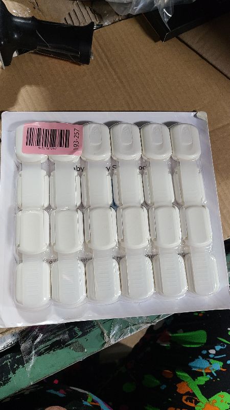 Photo 1 of 12 Pack Vkania Baby Proofing Cabinet Strap Locks - Child Safety Drawer Cupboard Oven Refrigerator Adhesive Locks - Adjustable Toilets Seat Fridge Latches - Kids Proof Kit - No Drilling