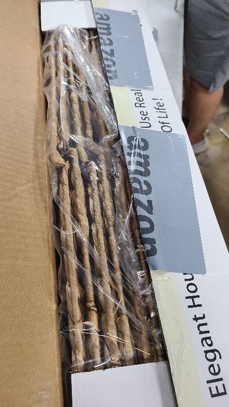 Photo 1 of 12x12in Storage Baskets Set of 4 Water Hyacinth Baskets,Foldable Handwoven Storage Cubes,Wicker Cube Baskets Laundry Organizer Totes for Home