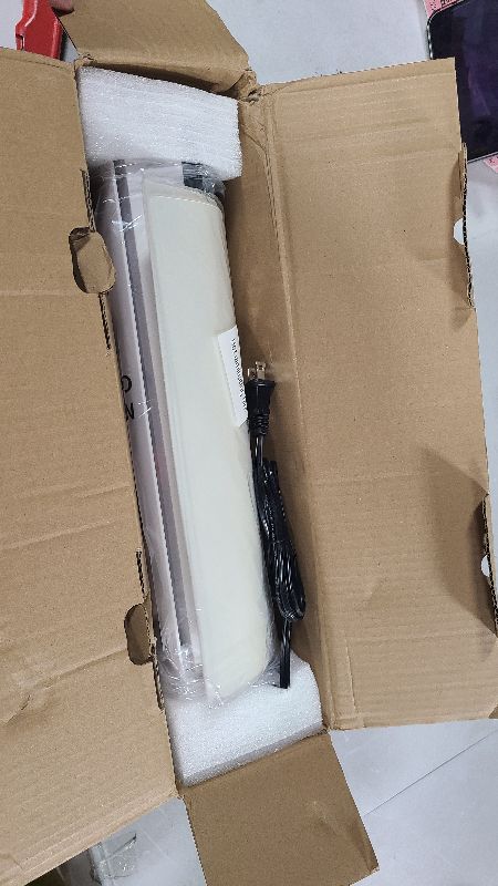 Photo 1 of 13 Inch Laminator Machine with Auto Paper Feed, Never Jam A3 Thermal & Cold Lamination, 20 Laminating Sheets, 10-in-1 Laminator with Cutter, Trimmer & Corner Rounder for Office School Home Use White