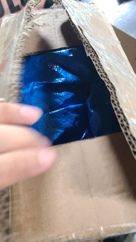 Photo 1 of 130x72 inch Inflatable Pool Cover 10ft Swimming Rectangular Pool Covers 120 x 72 x 22 Rectangle Pool Cover 103 x 69 inch Built-in Elastic Band Extra Buckle Thickened