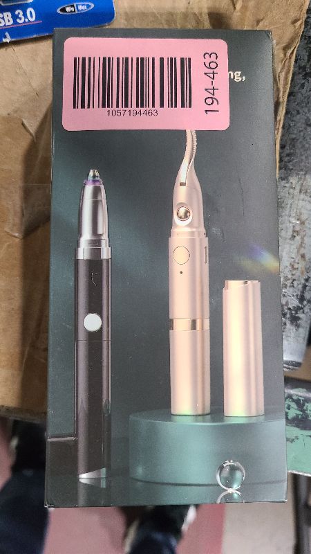 Photo 1 of 2 in 1 Heated Eyelash Curlers and Eyebrow Trimmer for Women, Electric Eyelash Curler with 2 Temperature Modes Anti-Burn USB Rechargeable Heated Eyelash Curler, Ideal Gift for Women G79