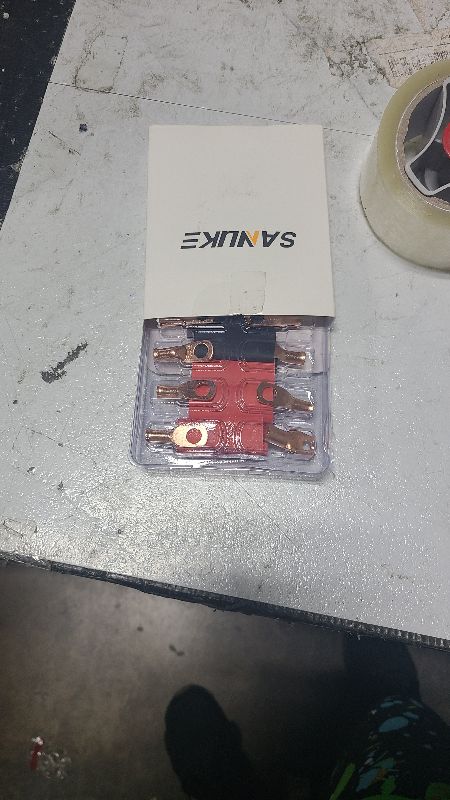 Photo 1 of 10pcs 8 Awg - 5/16" (M8) Sanuke Wire Lugs Ring Terminal Connectors Ends Heavy Duty for Battery Cable Lug Wire Electrical Eyelets with 3:1 Dual Wall Adhesive Heat Shrink