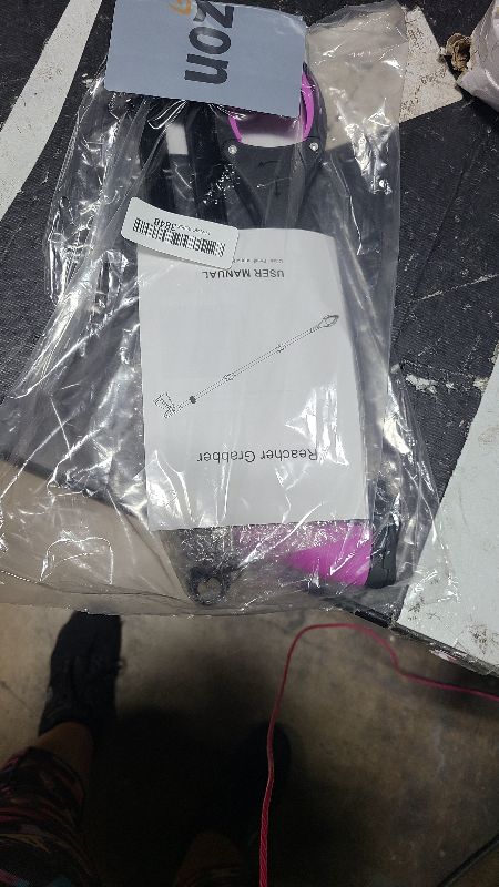 Photo 1 of 36" Grabber Reacher Tool, Foldable Reacher Grabber Pickup Tool with 360° Rotating Jaw & Two Magnets, Extra Long Trash Picker Upper Grabber, Lightweight Grabbers for Seniors, Pink