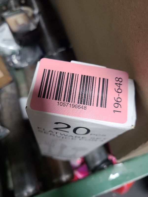 Photo 1 of 20 Piece Silverware Set Service for 4,Premium Stainless Steel Flatware Set,Mirror Polished Cutlery Utensil Set,Durable Home Kitchen Eating Tableware Set,Include Fork Knife Spoon Set,Dishwasher Safe