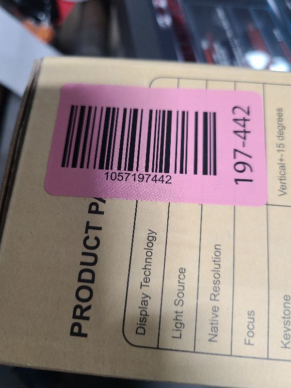 Photo 1 of 15000 Lumens Outdoor Movie Projector - Native 1080P HD Portable Projector with WiFi 6/Bluetooth 5.2, 300" Screen | Compatible with iPhone, Android, Fire Stick, PS5, Xbox(USB-C Cable) ±15° Keystone