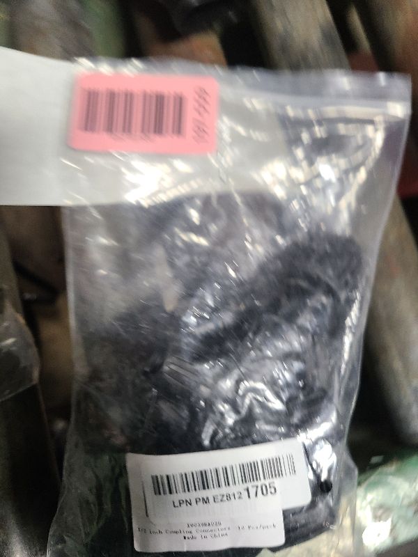 Photo 1 of 1/2 inch Irrigation Fittings Coupling Connectors For (1/2" ID x0.6-0.63" OD) 16mm Drip Tubing Barbed Connectors-10 Pcs/pack