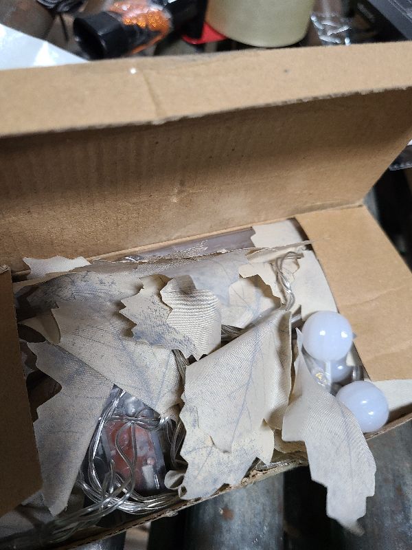 Photo 1 of 3 Pack 60 LED Pumpkin Lights Fall Decorations - Fall Garland with 3D Pumpkin Enlarged Maples Leaf Battery Operated Pumpkin Halloween Decor Autumn Thanksgiving Fall Decor for Home Indoor Outdoor