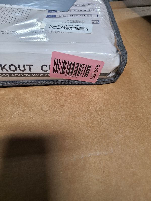 Photo 1 of 100% Blackout Shield Linen Blackout Curtains for Bedroom 84 Inches Long, Back Tab/Rod Pocket Living Room Drapes, Thermal Insulated Blackout Curtains 2 Panels Set, 50" W x 84" L, Cream