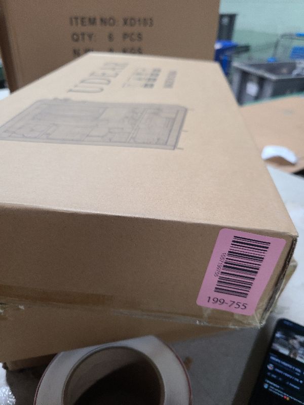 Photo 1 of  ROJASOP Portable Closet Wardrobe Closet for Hanging Clothes with 6 Storage Shelves, 1 Hanging Rod and 4 Pockets, Free Standing Closet Clothes Organizer for Bedroom, Sturdy and Easy Assemble 