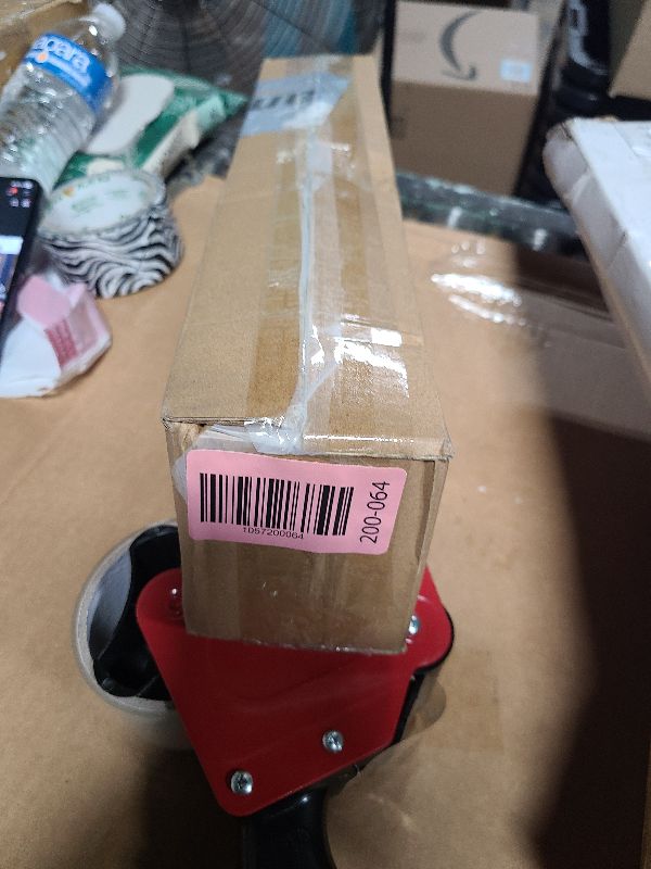 Photo 1 of 1 Inch Industrial Curtain Rods for Windows 28 to 48 Inches, Blackout Wrap Around Curtain Rod, for Indoor and Outdoor, Simple Design, 33 to 45 Inches, Black