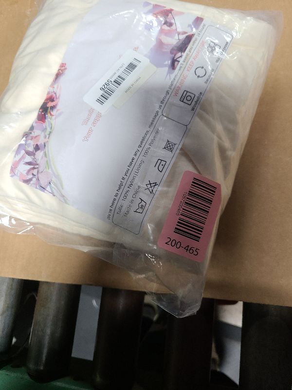 Photo 1 of 10x10ft Wrinkle Free Ivory Backdrop Curtain for Parties Soft Fabric Drapes Wedding Ivory Curtain Backdrop for Birthday Party Decorations Background for Photography 5x10ft,2 Panels