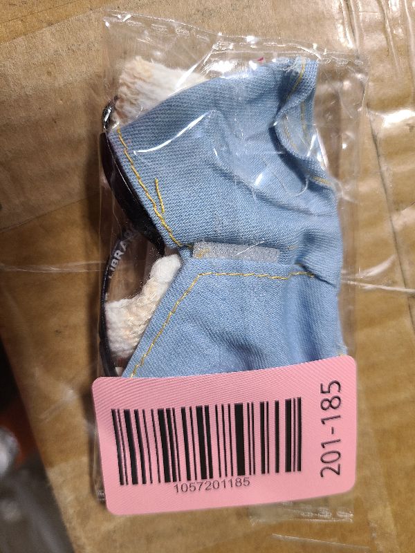 Photo 1 of 17cm Doll Clothes(NO Doll), Cute Dolls Outfit Accessories with Sweater + Denim Jeans + Pants, Small Kawaii Clothes Set for Dolls(Style 4)