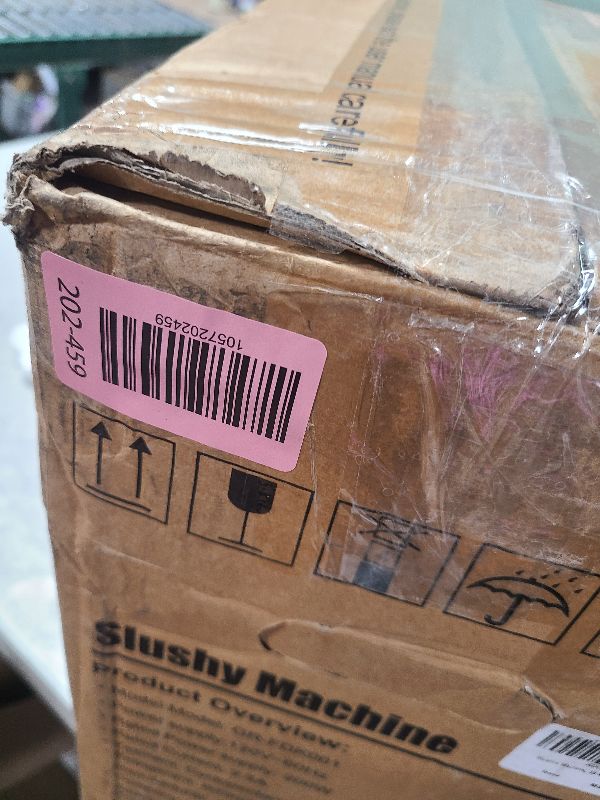 Photo 1 of
4.2
4.2 out of 5 stars
(104)
Slushy Machine for Home - 88oz Frozen Drink Maker, 2 In 1 Soft Serve Ice Cream & Slushie Machine with LED Display, No Ice Needed, 6 Preset Programs for Frozen Margaritas, Frappe, Smoothie, Milkshake
400+ bought in past month