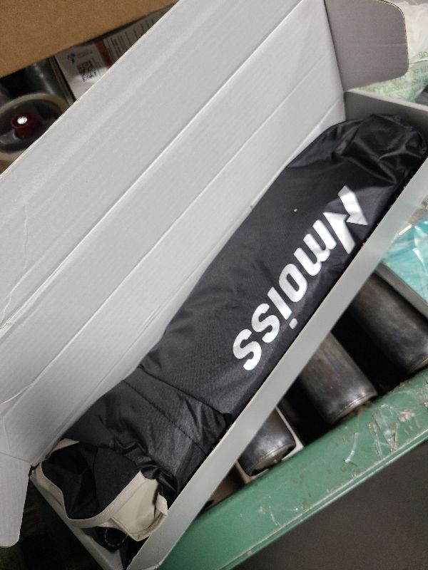 Photo 1 of [2025 Upgrade] Nmoiss Windshield Sun Shade Umbrella - [Vinyl Coating Heat Shield] Protect Car from Sun Rays & Heat Damage Keep Cool and Protect Interior, Spring Structure Edge Medium 56" L x 31" W