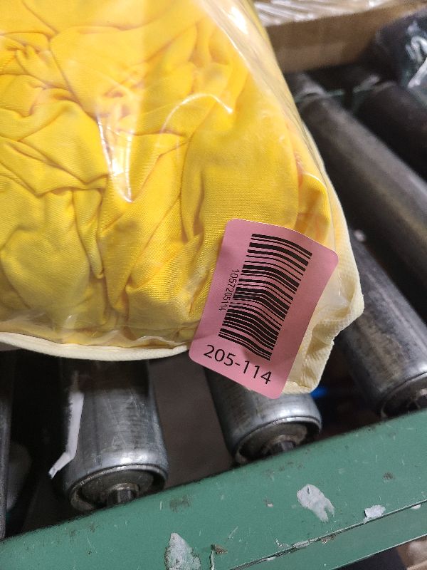 Photo 1 of 2 Pack Yellow Spandex Table Clothes for 8 Foot Rectangle Tables, Wrinkle Free Lemon Fitted Tablecover 8ft Stretchy Tablecloths with Skirt for Parties Weddings Birthday Banquet Baby Shower