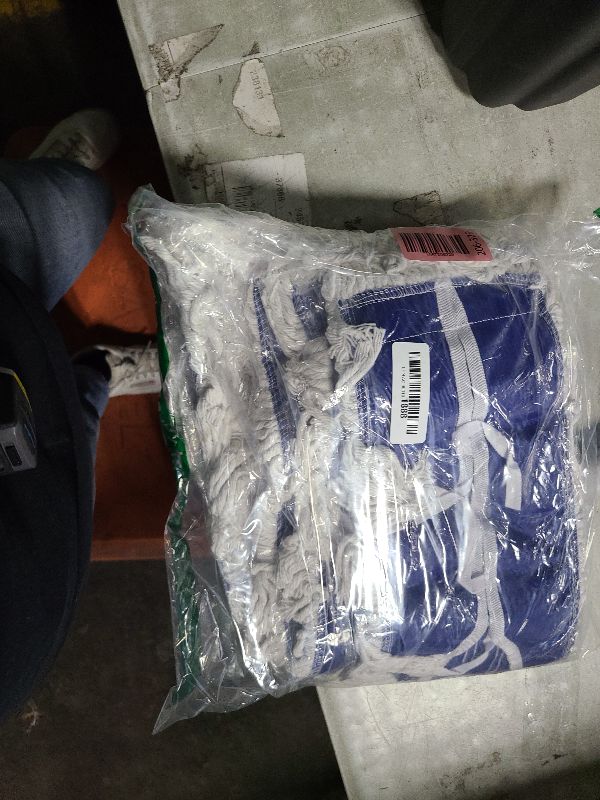 Photo 1 of 24" 3 Pack Industrial Strength Cotton Dry Dust Mop Head Floor Dust Mop Refill Hardwood Floor Duster Broom Dry Floor Cleaning for Hardwood Ceramic Marble Tile, Fits 24 Inch Frame