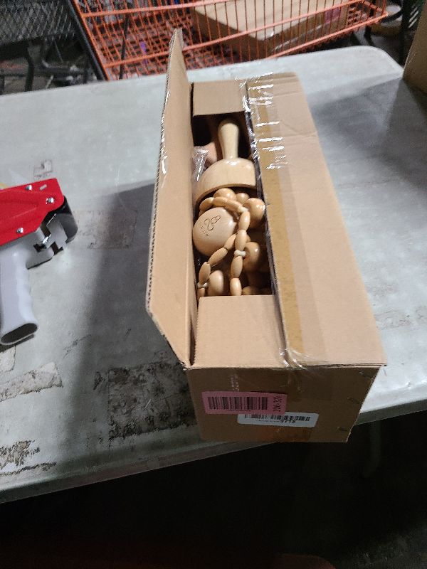 Photo 1 of **MSRP 16.89**3-in-1 Wood Therapy Massage Tools Lymphatic Drainage Massager Maderoterapia Kit Wooden Massager Body Sculpting Tools for Muscle Pain Relief, Anti-Cellulite, Body Contouring and Shaping **INSTEAD OF GUA SHA ITS A SUCTION CUP**