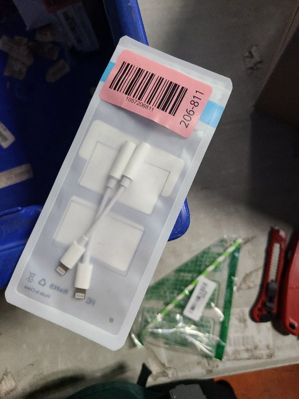 Photo 1 of [Apple MFi Certified] 2 Pack Lightning to 3.5 mm Headphone Jack Adapter, iPhone Aux Adapter Converter Dongle Audio Cable Compatible with iPhone 14 13 12 11 X XS 8 7