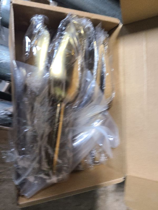 Photo 1 of 12 Pcs Gold Stainless Steel Ice Scoop and Mini Tongs Ice Shovel Scoop Kitchen Cube Buffet for Kitchen Dispenser Buffet Jars,Scooping Coffee Bean,Desserts Party