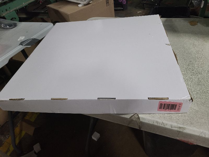 Photo 1 of 24×24 Inches Clear Acrylic Serving Tray with Handles Extra Large Ottoman Tray Decorative Trays Spill-Proof Coffee Table Space Saver Oversize Counter top Organizer Platter with Safe Edge