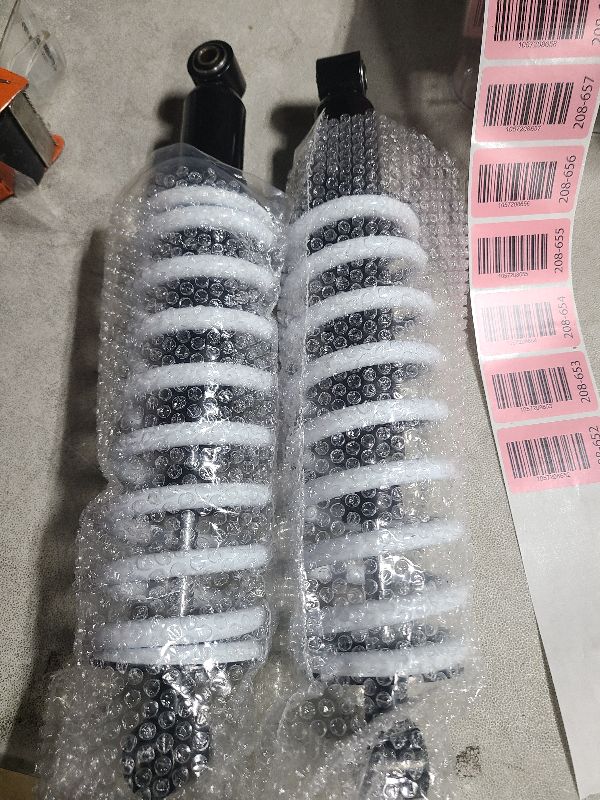 Photo 1 of 14in (360mm) Rear Shock Absorber, Suitable For Golf g29 Cart, 110cc, 125cc, 150cc,Off-Road Vehicles, ATV, Kart Replacement, Shock Absorber Bracket (2 Pieces)