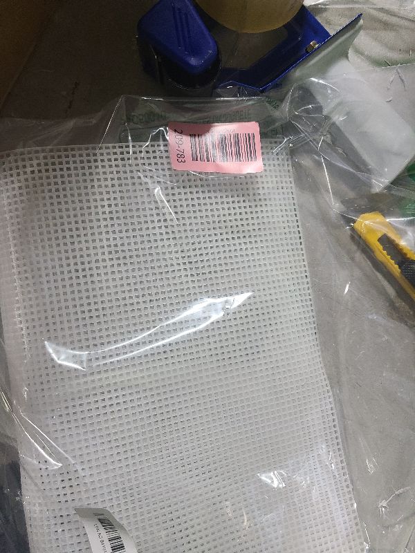 Photo 1 of 2 Pack Fish Tank Divider with Suction Cup, Aquarium Divider Plastic Cuttable Grid Plate for Juvenile Fish Separator DIY Designed Clear Easy to Bent Cut and Assemble, 13x17.3in