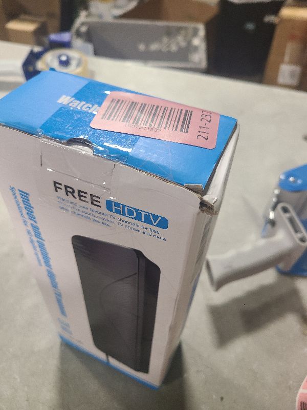 Photo 1 of 2025 Upgraded TV Antenna for Smart TV, 1600+ Miles Range, Indoor/Outdoor Digital Antenna for Local Channels, HD 4K Support, Amplified Signal Booster, Clear Reception for 1080p 4K TVs