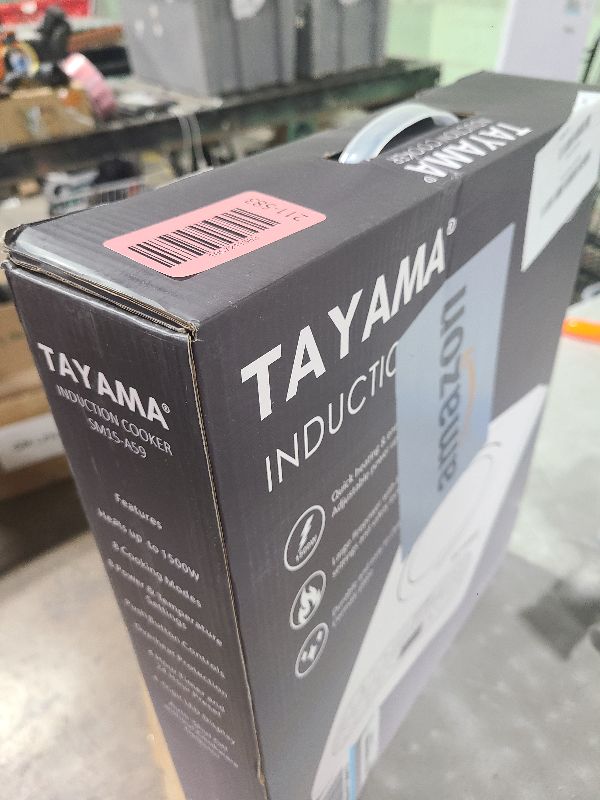 Photo 1 of 1500-Watt White Induction Cooktop with 8 Settings
