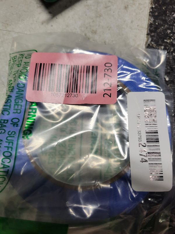 Photo 1 of 3M Scotch 2090 Blue Painters Tape: 1 in. x 60 yds. (Blue)