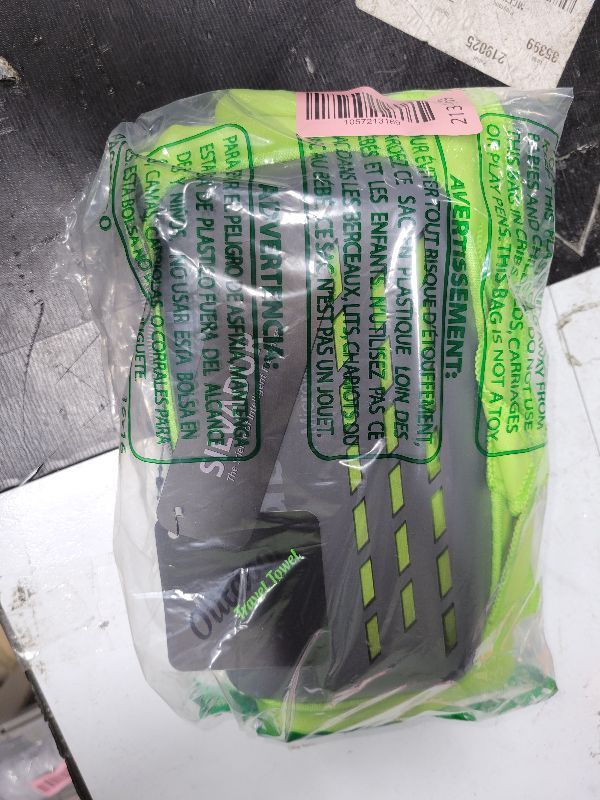 Photo 1 of 1 Monster Camping Towels Super Absorbent, Fast Drying Microfiber Travel Towel, Quick Dry Ultra Soft Compact Gym Towel for Swimming Beach Hiking Yoga Travel Sports Backpack (71.00" x 35.00", Green)