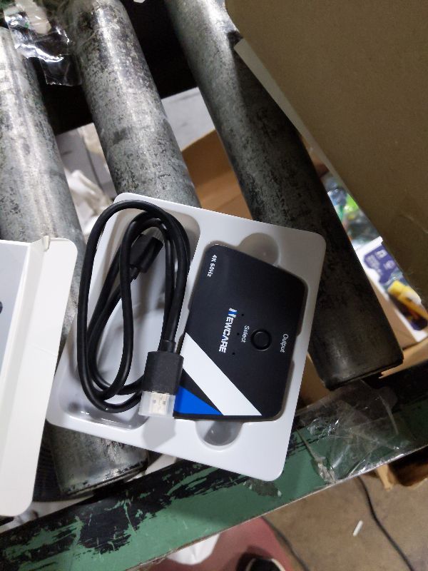 Photo 1 of [Upgrade] HDMI Switch 3 in 1 Out, 4K@60Hz HDMI 2.0 Switch Splitter with 2.6FT Long HDMI Cable, 3-Port HDMI Switcher Selector, Supports 4K 30Hz 3D 1080P HDCP2.2 for PS5 Xbox DVD Player Fire Stick PC