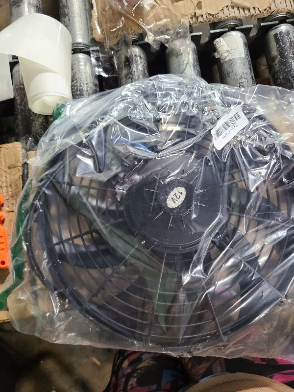 Photo 1 of 12 Volt 12 Inch 1451 CFM Puller Fan Condenser Fan Replacement for 781560 78-1560 Fit for Thermo King Tripac & Evolution APU