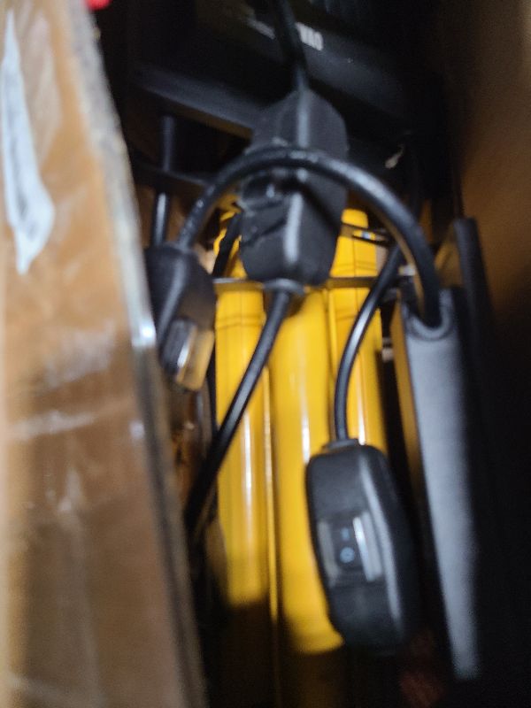 Photo 1 of 36000Lumen LED Work Lights with Stand - 3 Head Foldable Stand Work Light with 16FT Cord - IP67 Waterproof Tripod Lights for Outdoor Indoor Job Site Workshop Garage Construction Site Lighting