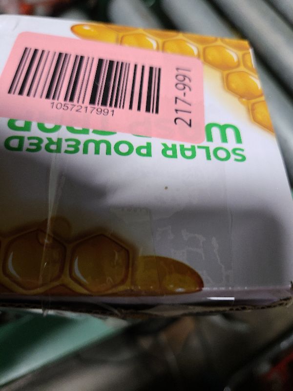 Photo 1 of 2 Pack Wasp Traps Outdoor Hanging, Solar Powered Carpenter Bee Traps for Outside with Rubber Whiskers and LED Light