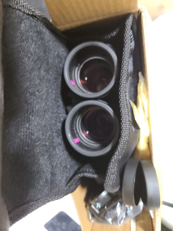 Photo 1 of 25x30 Professional Large Eyepiece Binoculars for Adults - Complete Kit with Phone Adapter, Tripod Adapter, Waterproof and Compact for Outdoor Adventures