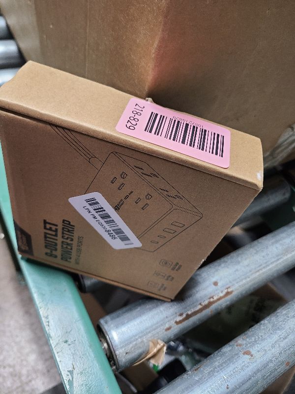 Photo 1 of 10Ft Extension Cord with Multiple Outlets, Flat Plug Surge Protector Power Strip 10 Ft Long Cord, 8 Outlets & 4 USB Ports (2 USB C), Desk Charging Station for Home Office, College Dorm Room Essentials