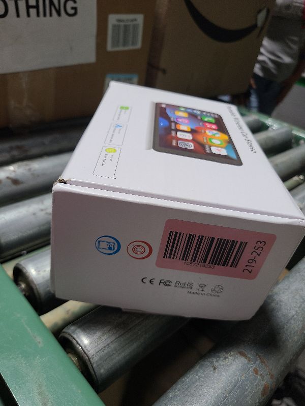 Photo 1 of 2025 Enhanced Carplay Screen for Car - 7" HD Portable Carplay & Android Auto with Bluetooth, HD Backup Camera, GPS Navigation, Siri, FM Radio, AUX, and Mirror Link – Compatible with All Vehicles