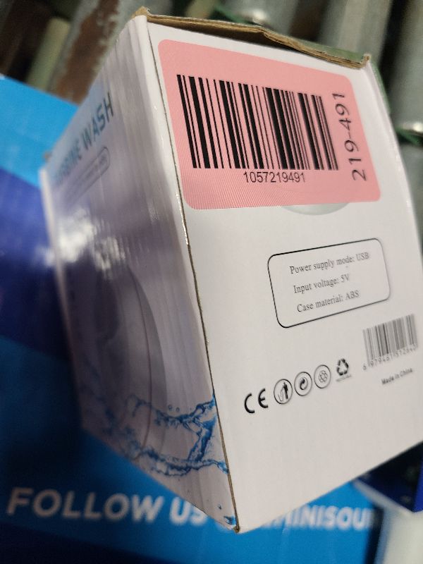 Photo 1 of 2025 New Portable Mini Washing Machine Ultrasonic Turbo Portable Washer with USB for Home Business Travel College House RV Apartment Turbo Washing Machine Cleaning Socks Underwear and Dishes