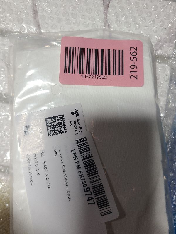 Photo 1 of 25 Sheets Watercolor Paper, 300 GSM Deckled Edge Paper 4 x 6 inch Rough/Textured Handmade Paper Cotton Paper White Textured Papers for Watercolors, Wedding Invitations, Cards, Crafts