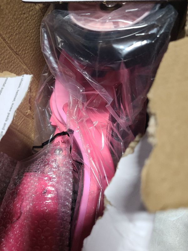 Photo 1 of 2-in-1 Adjustable Kick Scooter for Kids 3-5 (Suitable 3-12 Years),5-Level Handlebar & Removable Seat, LED Light-Up Wheels, Wide Deck, Foldable Design for Indoor/Outdoor Use - Girls & Boys, Pink