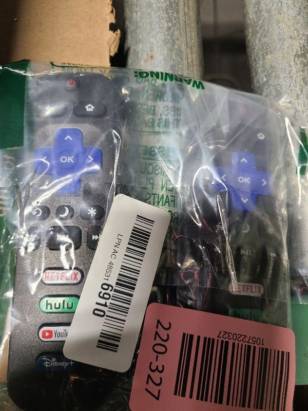 Photo 1 of ?Pack of 2? New Replacement for All Roku TV Remote,Compatible for All TCL-ONN-Hisense-Roku TV Remote