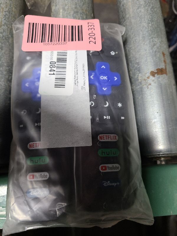 Photo 1 of (Pack of 2) Replacement-Remote-Control for Roku-TV,Compatible for TCL Roku/Hisense Roku/Onn Roku/Philips Roku Smart TVs(Not for Roku Stick and Box)